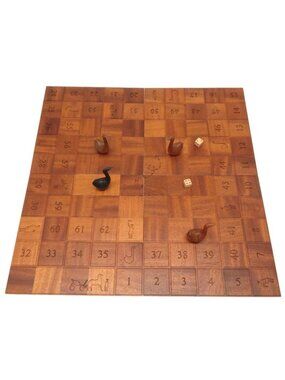 Hermes Snakes and Ladders Board Game Jeu de